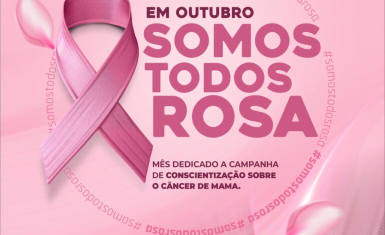  Saúde traz um mês recheado de ações dentro da temática Outubro Rosa