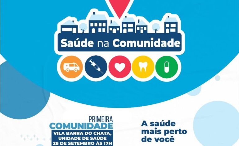  +SAÚDE – Projeto Saúde na Comunidade é lançado nesta quinta-feira